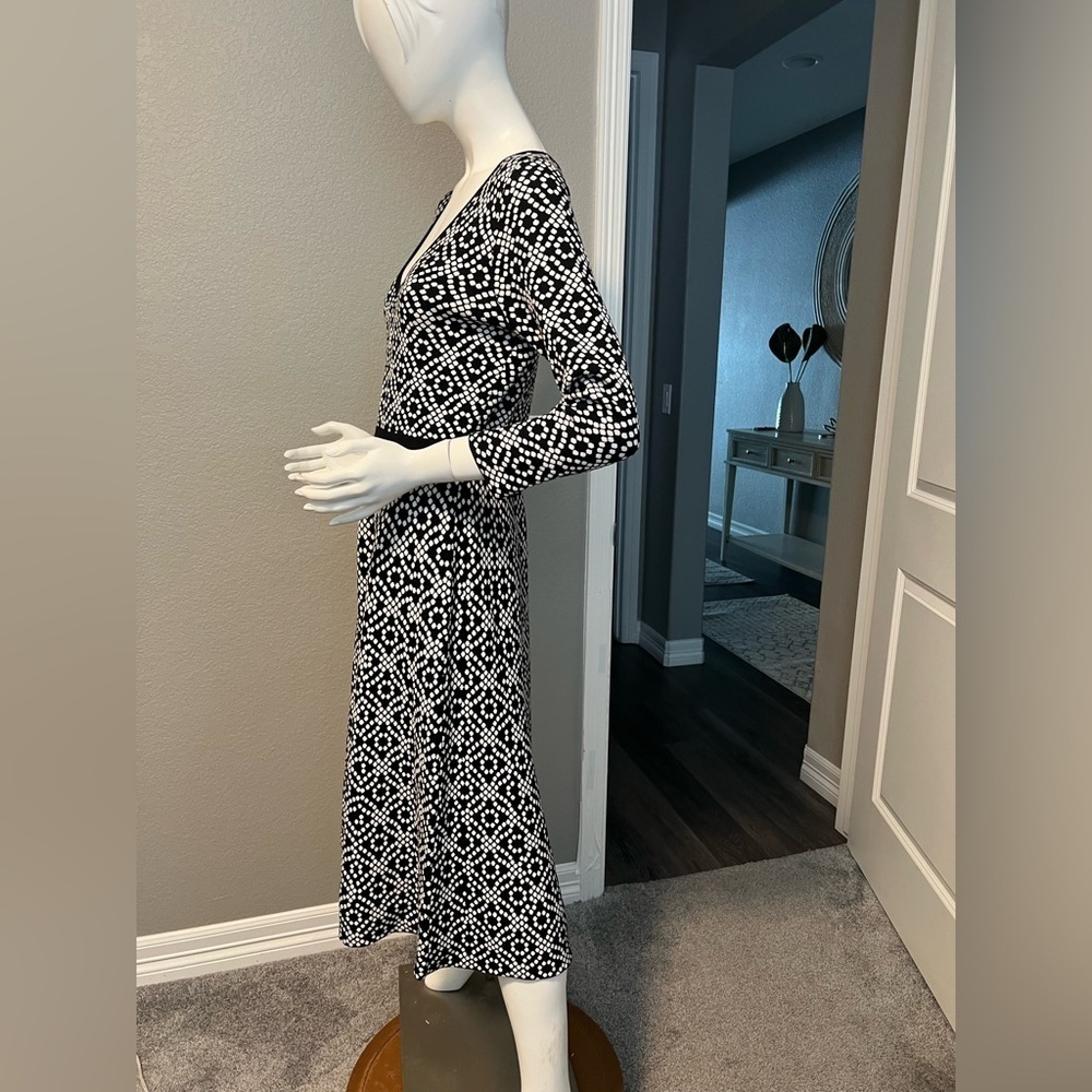 BODEN Amy Sweater Snapdragon Linked Floral
Knit Dress Fit Flare size 10 - Picture 4 of 11